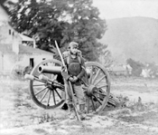 Thumbnail of 22d New York State Militia near Harpers Ferry, Va., 1861(?)