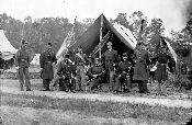Photograph of officers of the 69th Pennsylvania 