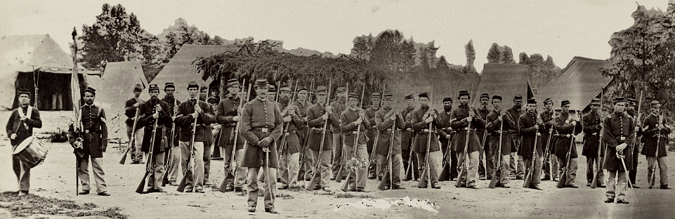 A company of the 1st Regiment Pennsylvania Reserves